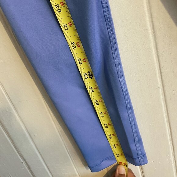 90 Degree By Reflex, Leggings, Lana Everyday Lux Crossover Crop Tight, Blue. XS - Picture 12 of 12